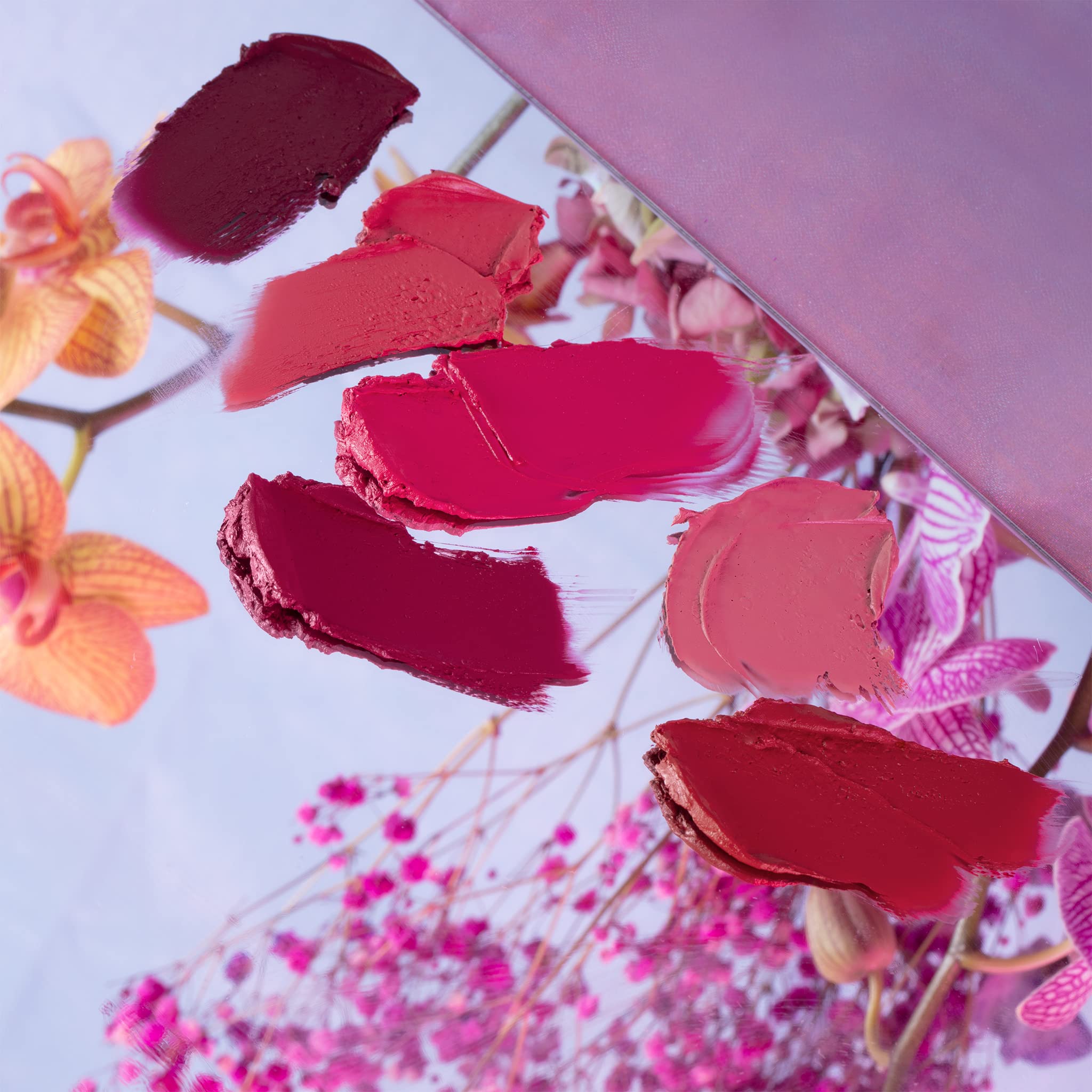 Milani Blossom six shade collection banner showcases flora inspired tones