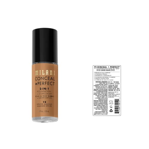 Milani Conceal + Perfect 2en1 textura cremosa para difuminar imperfecciones