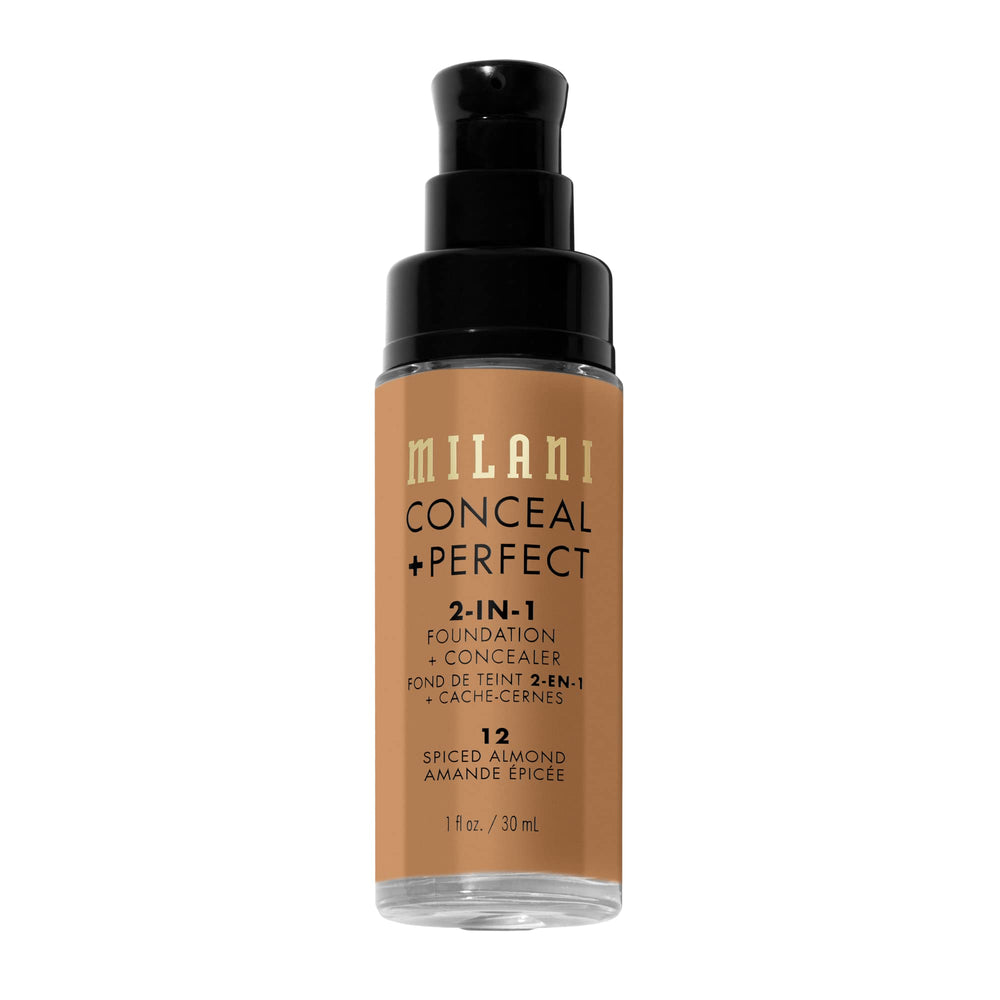 Milani Conceal + Perfect 2en1 cobertura duradera para tono uniforme