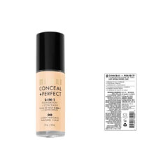 Cream-swirl texture of Milani Conceal + Perfect for smooth blending