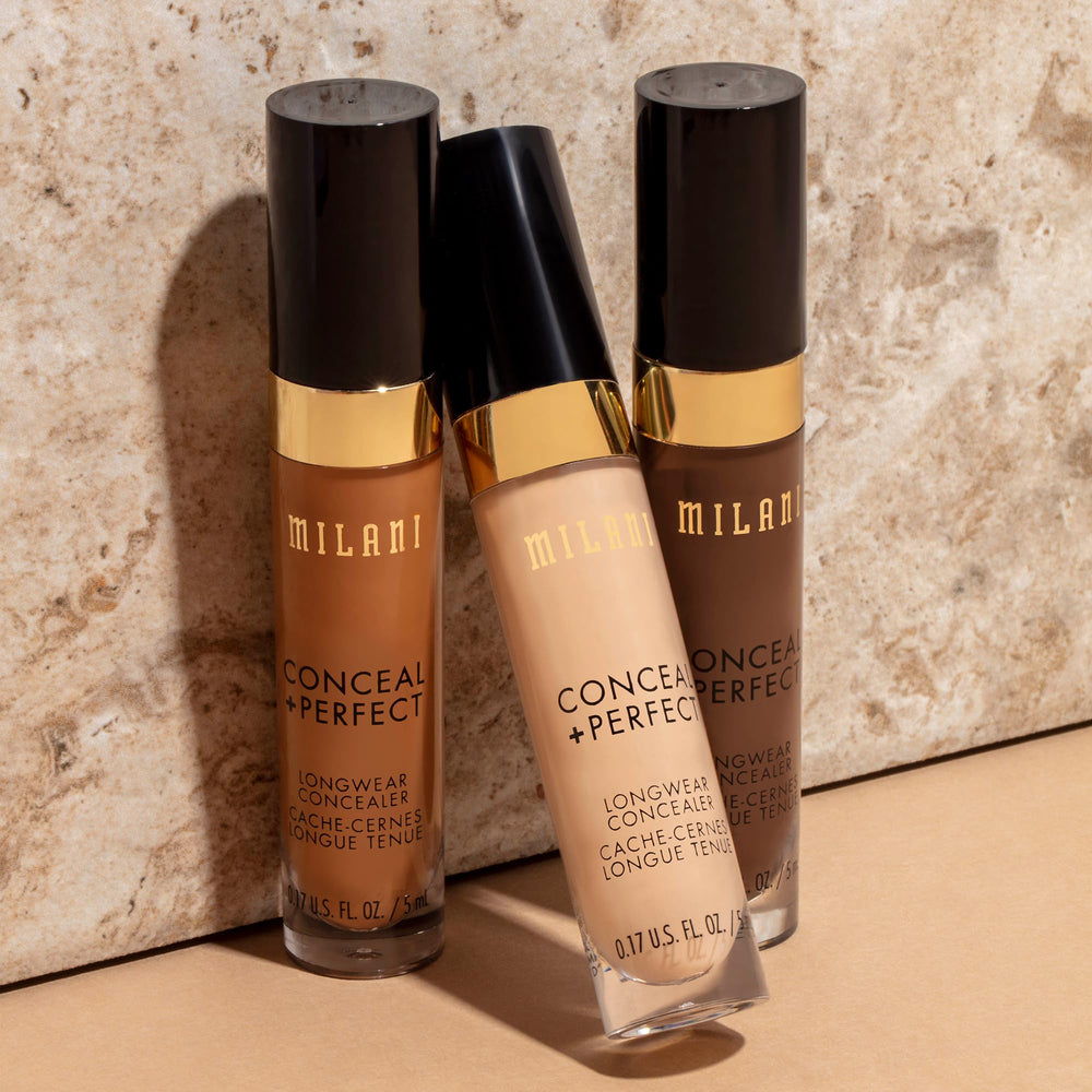 Milani Conceal + Perfect vegan cruelty-free label emphasizes ethical makeup choice