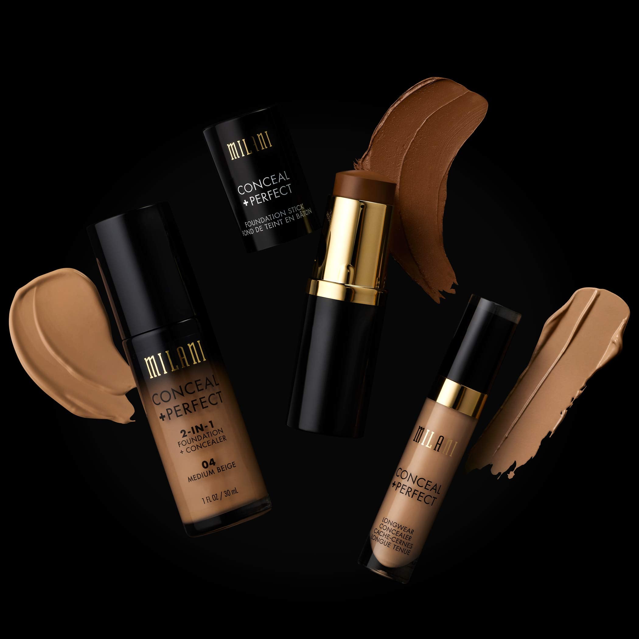 Milani Conceal + Perfect model portrait ready for everyday wear.
