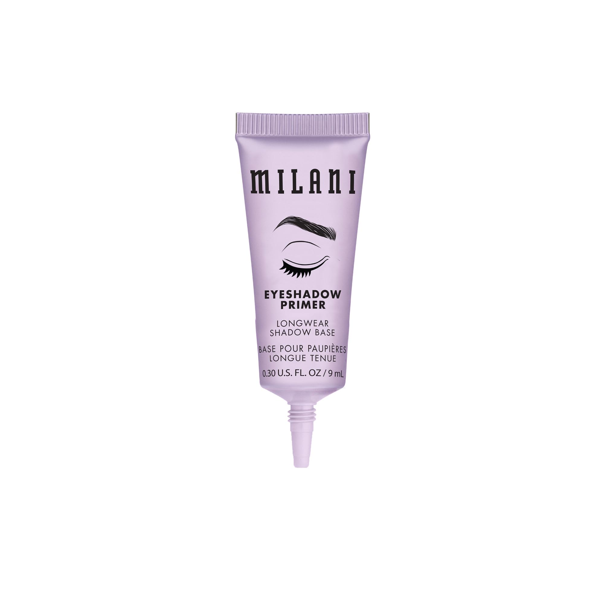 Milani Eyeshadow Primer packaging front highlights two-pack design