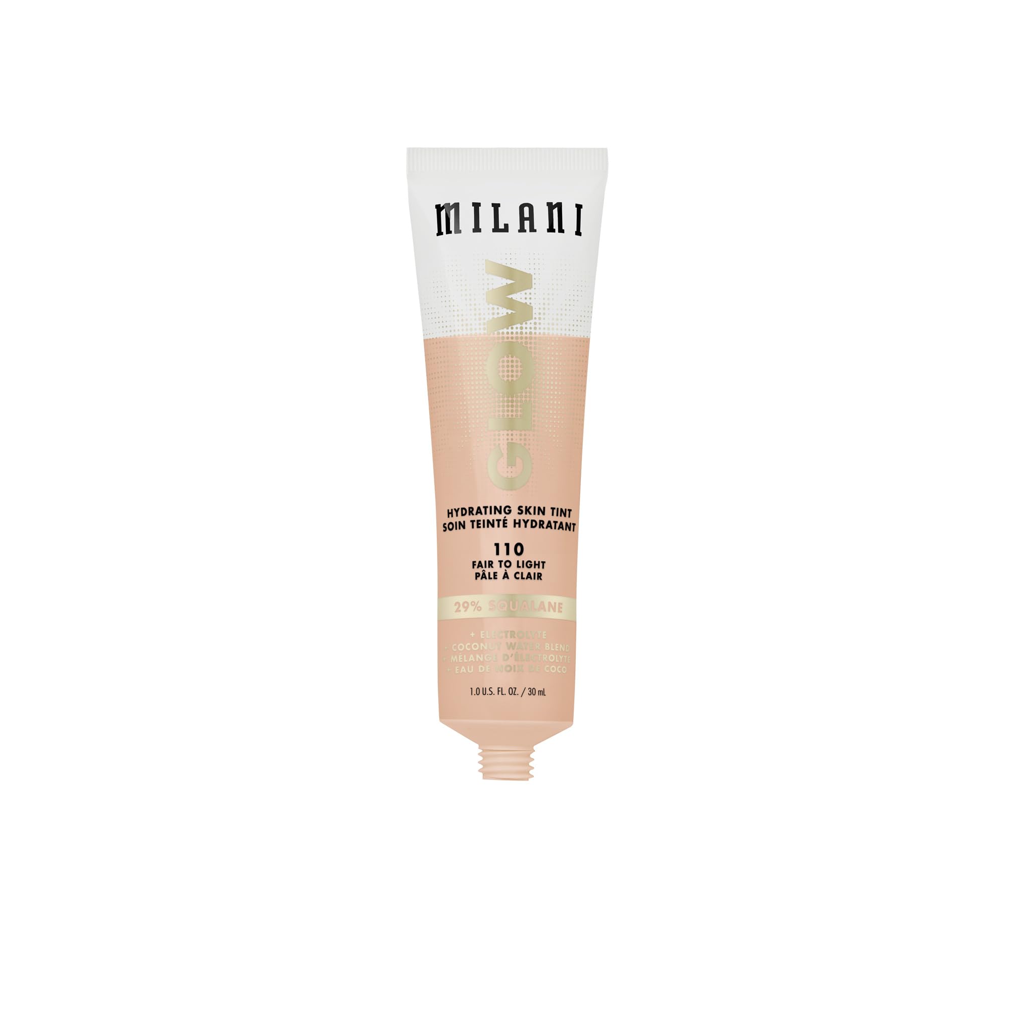 Milani Glow Hydrating Skin Tint used during a morning routine for quick glow.