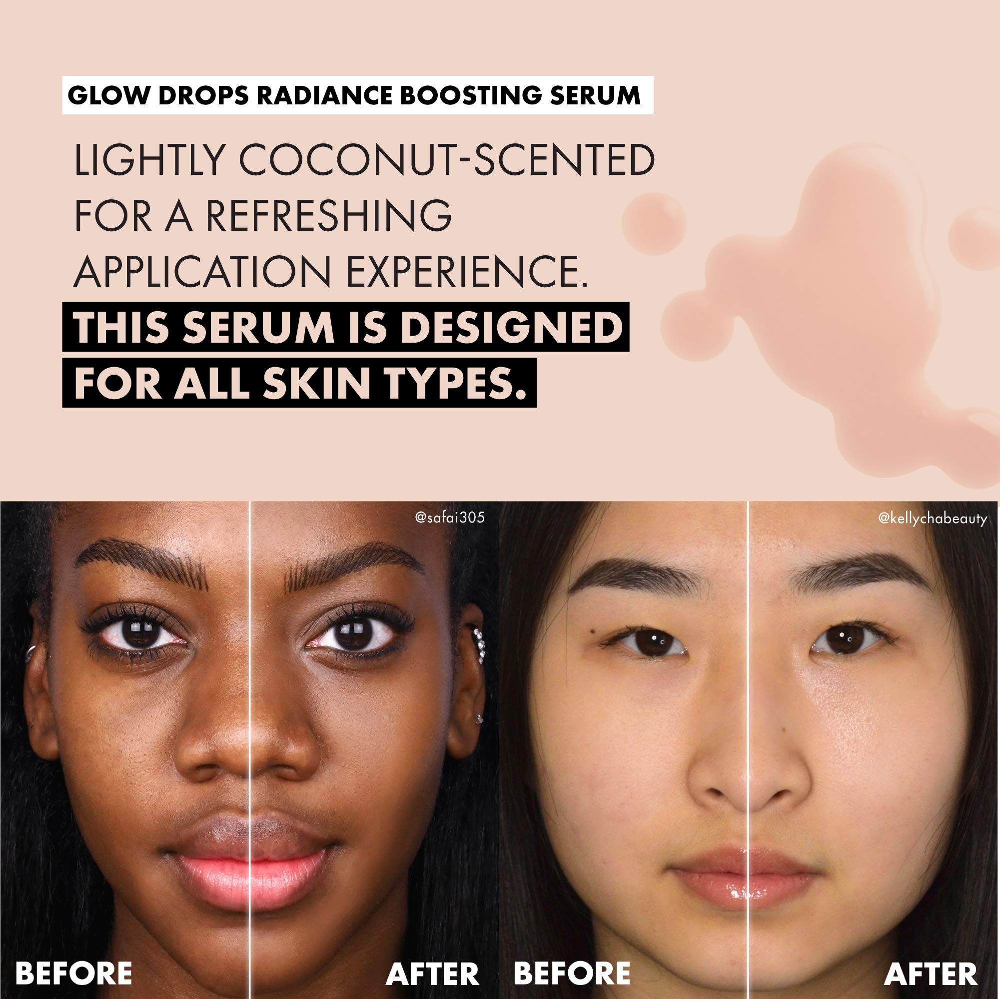 Milani Glow Drops lightweight formula supports daily hydration and glow