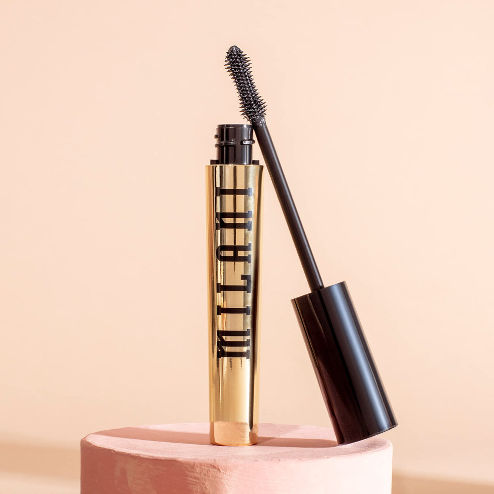 Milani Mascara anti-gravity lift lashes with a lightweight feel.