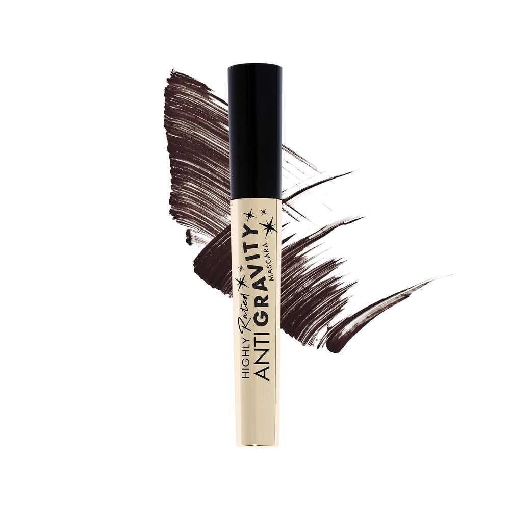 Milani Mascara application shot shows clump-free, smooth formula on lashes.