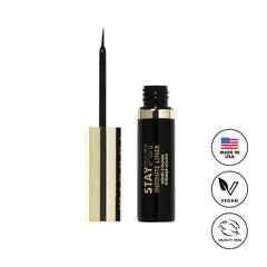 Milani Stay Put Infinite Eyeliner waterproof formula resists smudges all day