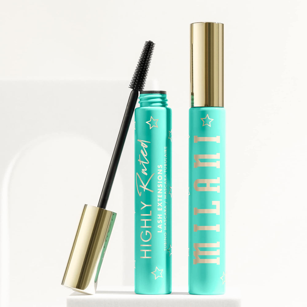 Milani Tubing Mascara warm-water removal demonstration for easy cleanup.