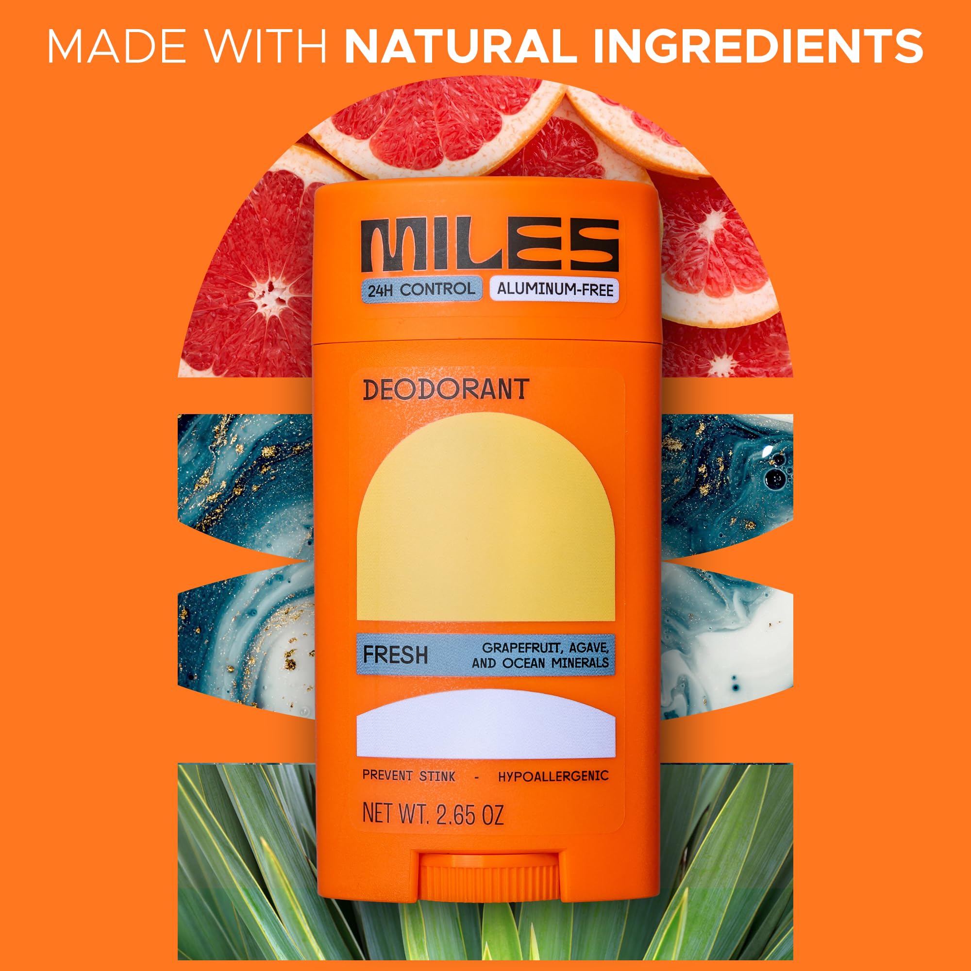 Miles Kids Deodorant family-use image showing versatility for all ages