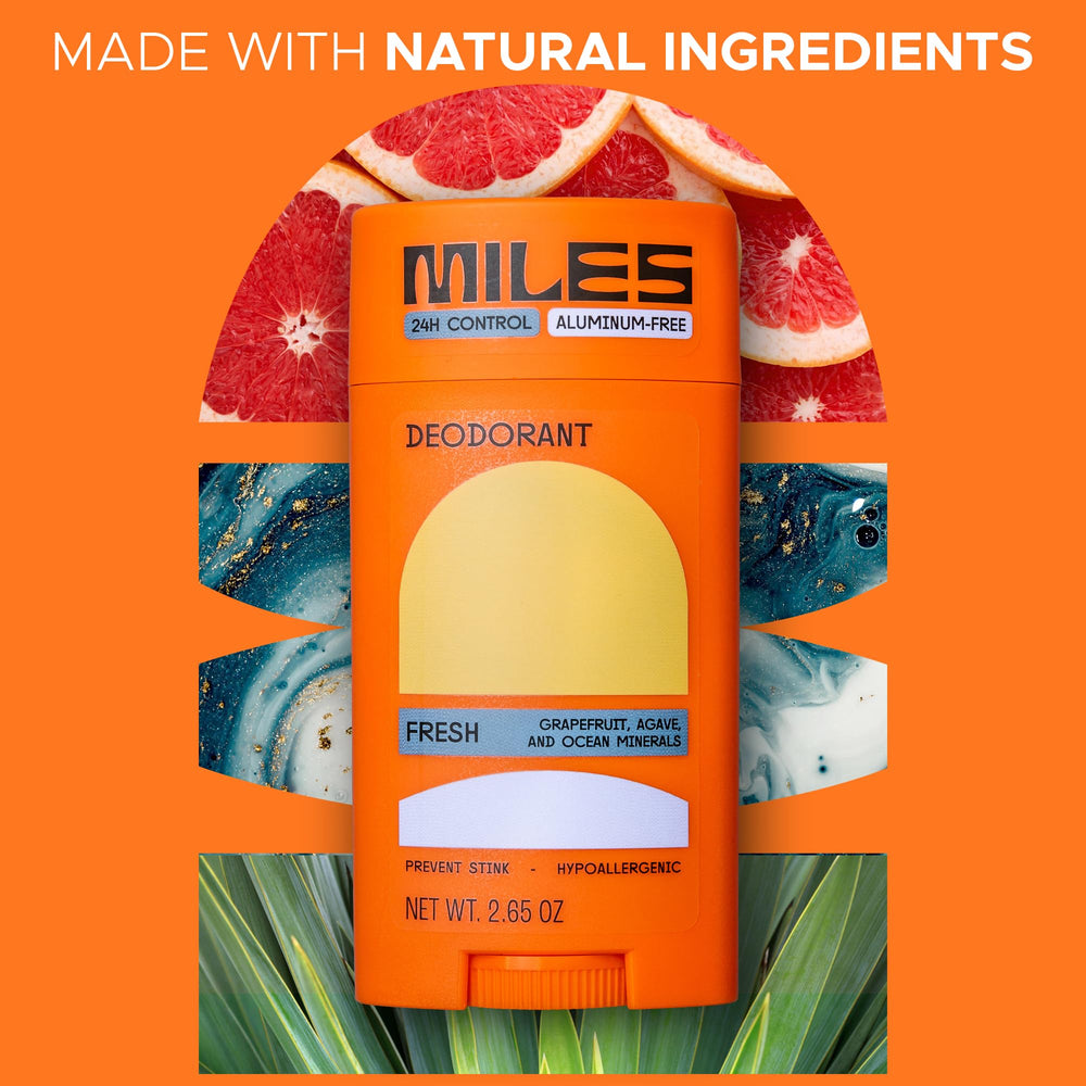 Miles Kids Deodorant family-use image showing versatility for all ages