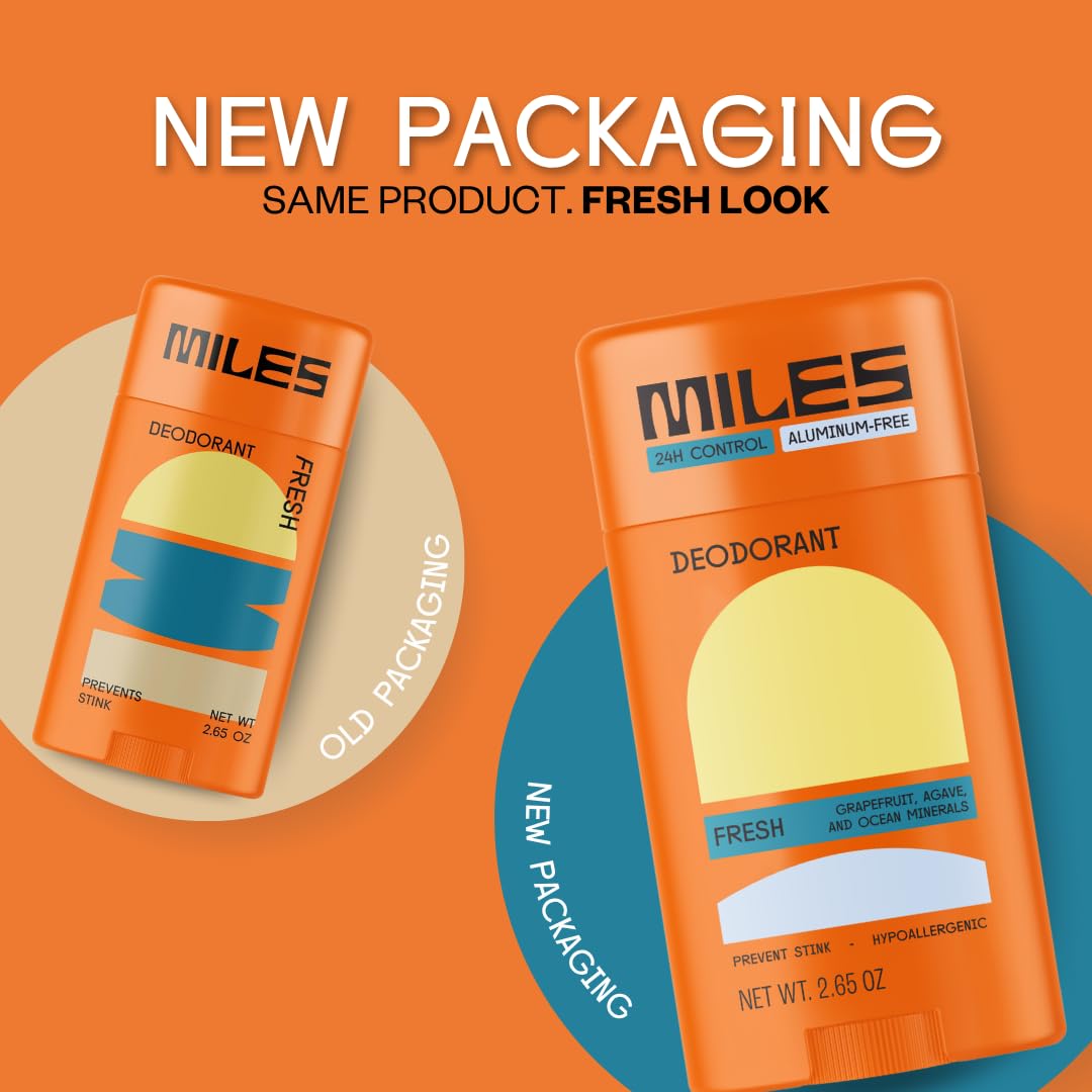 Miles Kids Deodorant pack 2 showing value and travel-friendly size