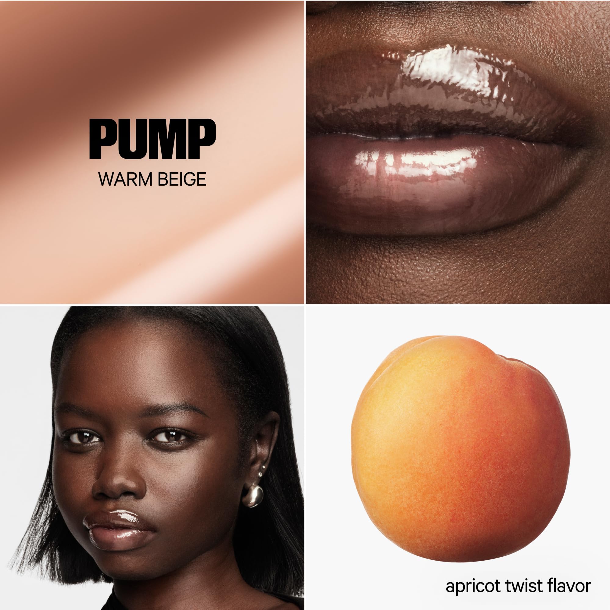 Milk Makeup Balmade Electrolyte Lip Balm lips application close-up for a hydrated lip look