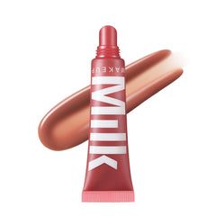 Milk Makeup Balmade Quench lip balm, tube front, showing glossy hydration.