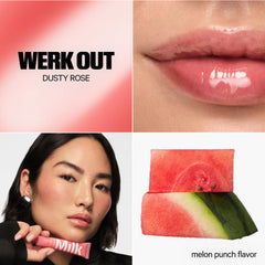 Close-up of Balmade Electrolyte Lip Balm texture showing hydration