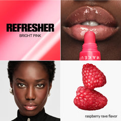 Electrolyte Rich Complex visibly supports moisture for comfortable lips.