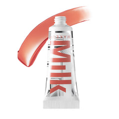 Milk Makeup Bionic Blush Teleport Coral bottle glows with dewy hydration.