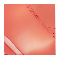 Close-up swatch shows Teleport Coral buildable color.