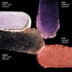 Milk Makeup Jelly Shimmer cheek glow adds multi-dimensional shine to apples.