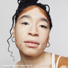 Milk Makeup Future Fluid concealer packaging emphasizes vegan, clean formula.