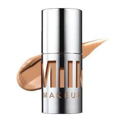 Milk Makeup Future Fluid Concealer 11C bottle and wand for precise, hydrated coverage.
