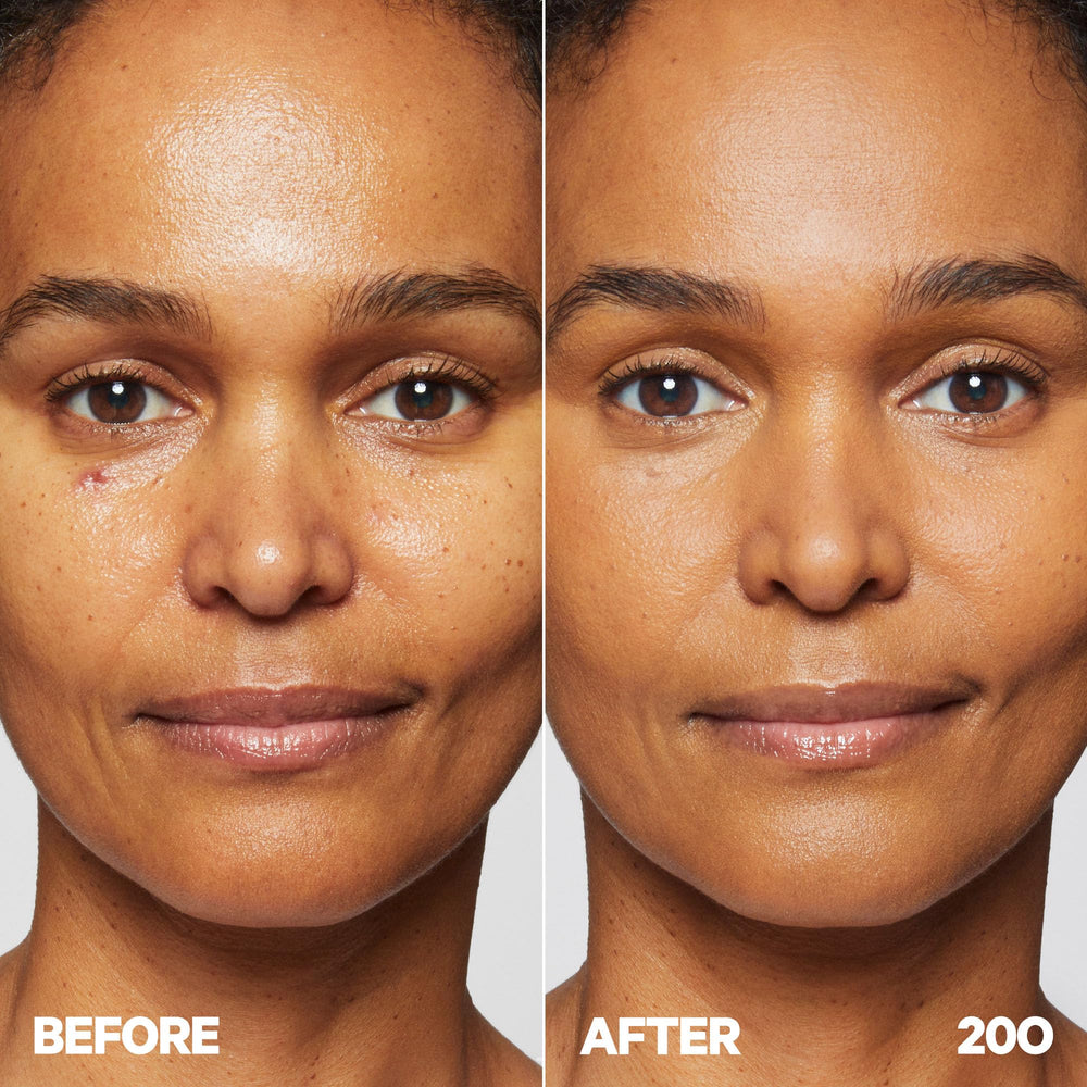 Milk Makeup Future Fluid concealer being dispensed for quick concealment