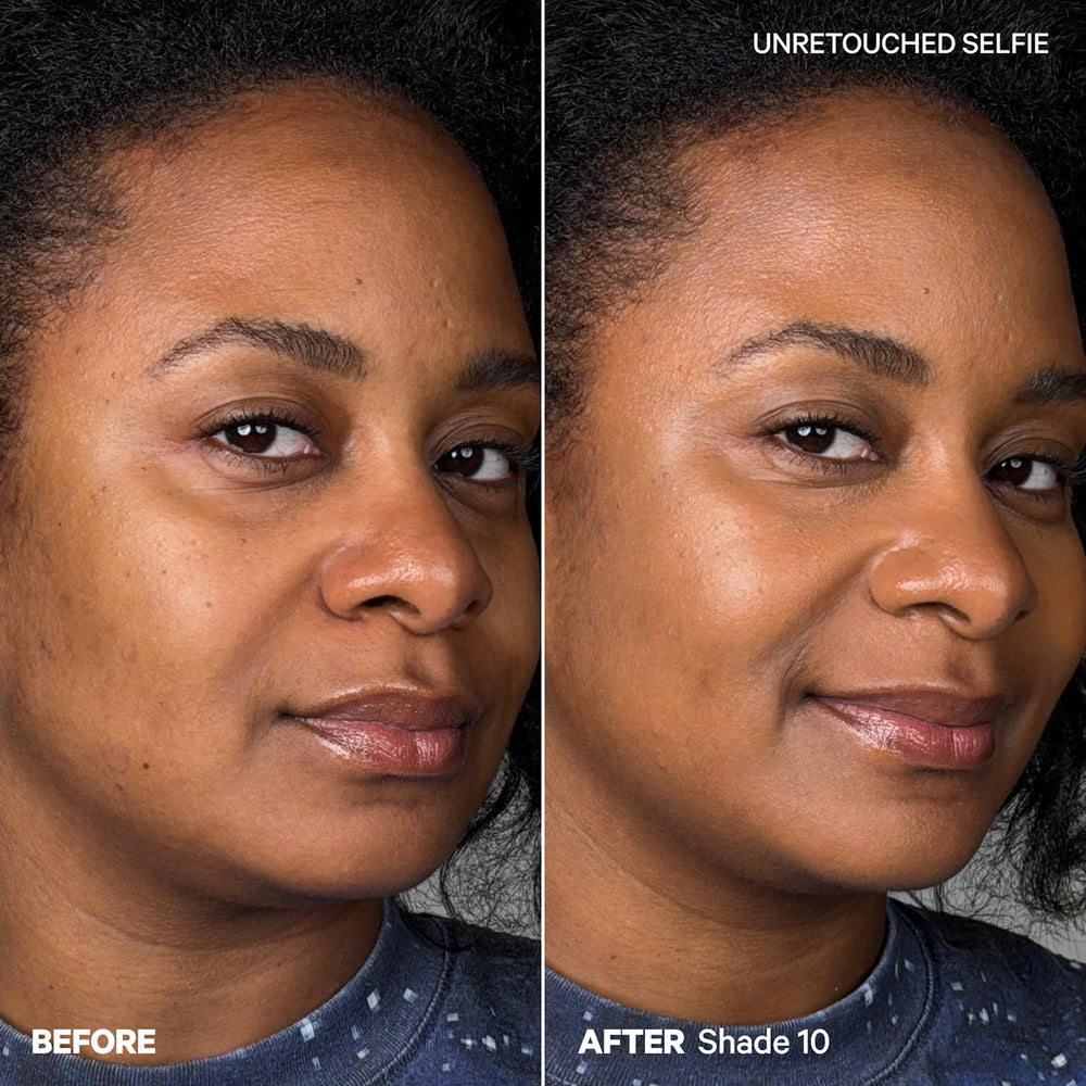 Milk Makeup Hydro Grip Concealer texture close-up reveals a gel-to-cream finish.