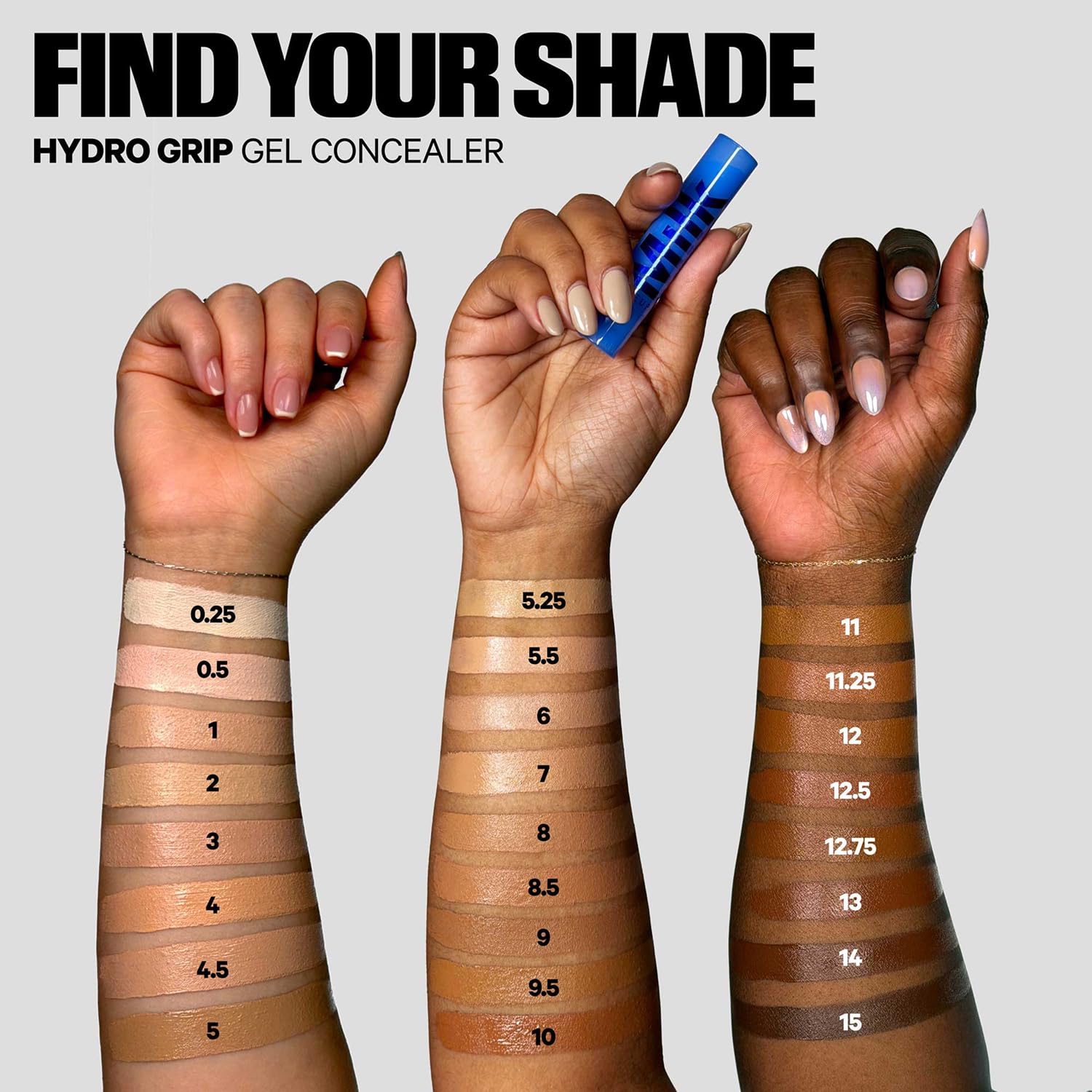 Milk Makeup Hydro Grip Concealer under-eye application brightens and blends smoothly.