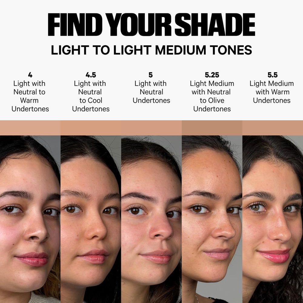 Milk Makeup Hydro Grip dewy finish enhances natural radiance across cheeks and blemish targets