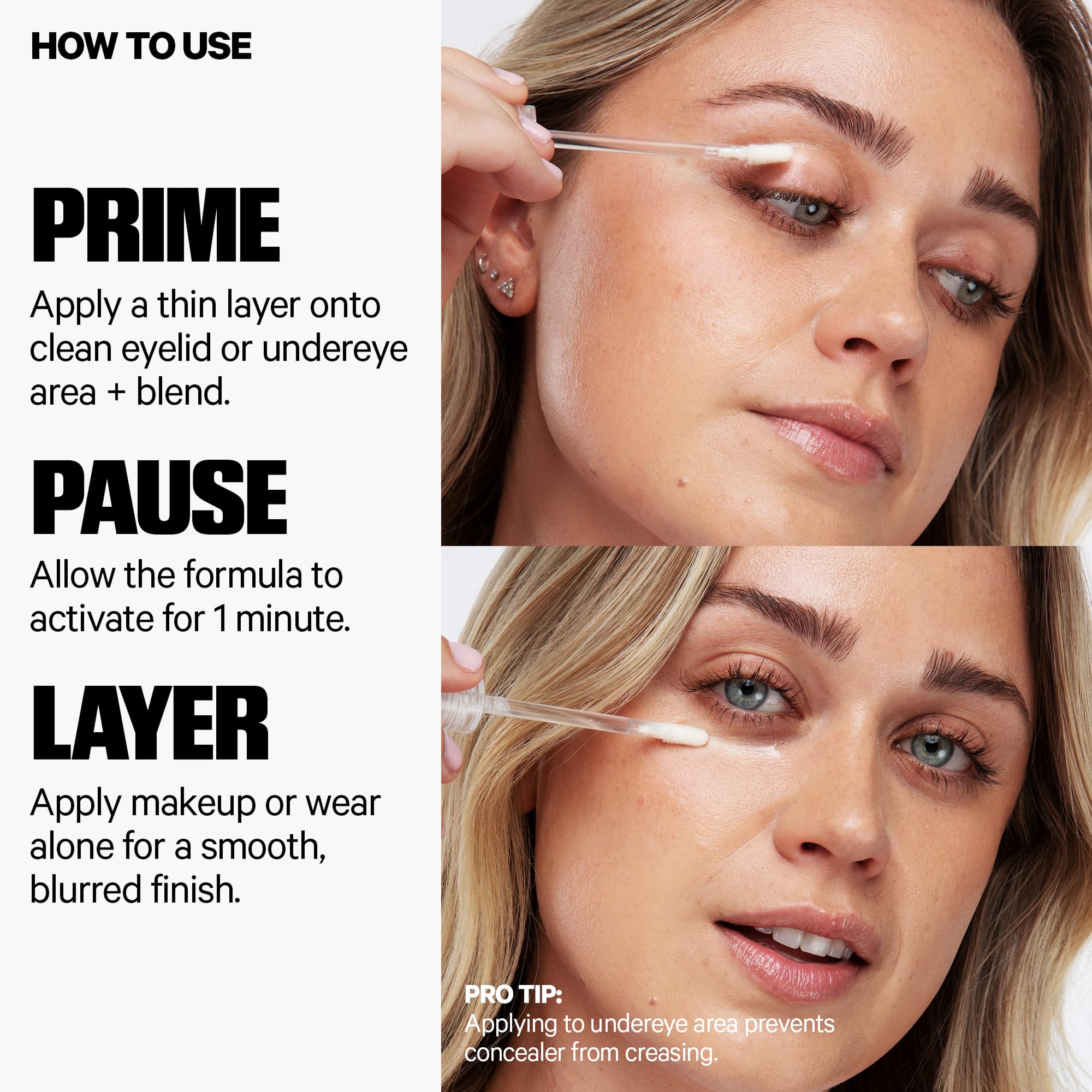 Milk Makeup Hydro Grip Eye Primer leverages blue agave extract to help makeup stay in place