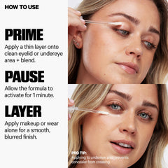 Milk Makeup Hydro Grip Eye Primer leverages blue agave extract to help makeup stay in place