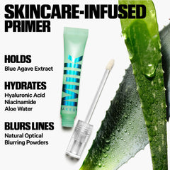 Milk Makeup Hydro Grip Eye Primer with hyaluronic acid delivers hydration while helping makeup grip