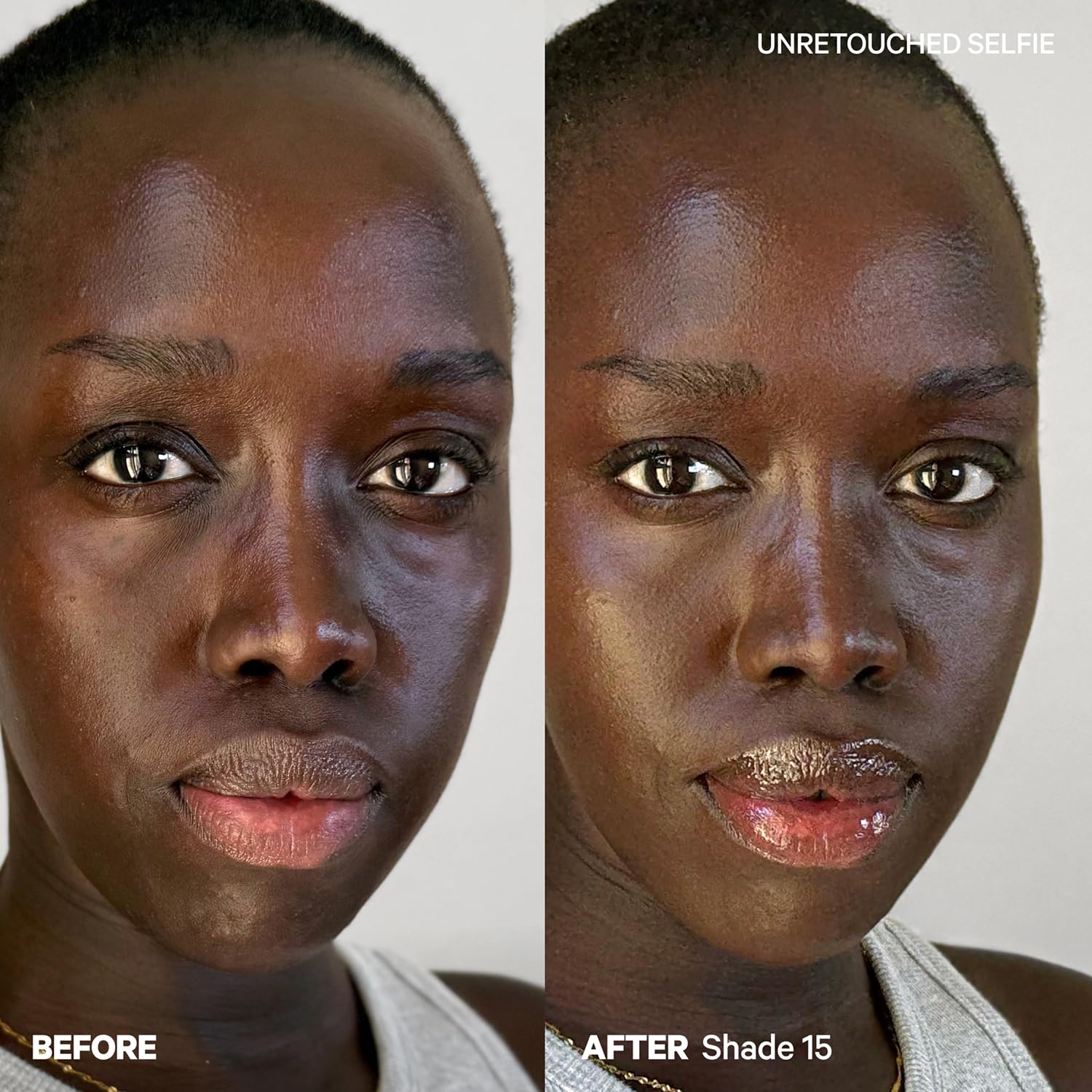 Milk Makeup Hydro Grip concealer being blended for seamless finish