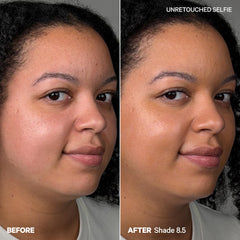 Milk Makeup Hydro Grip Gel Concealer buildable coverage in action delivers long-wearing, dewy results