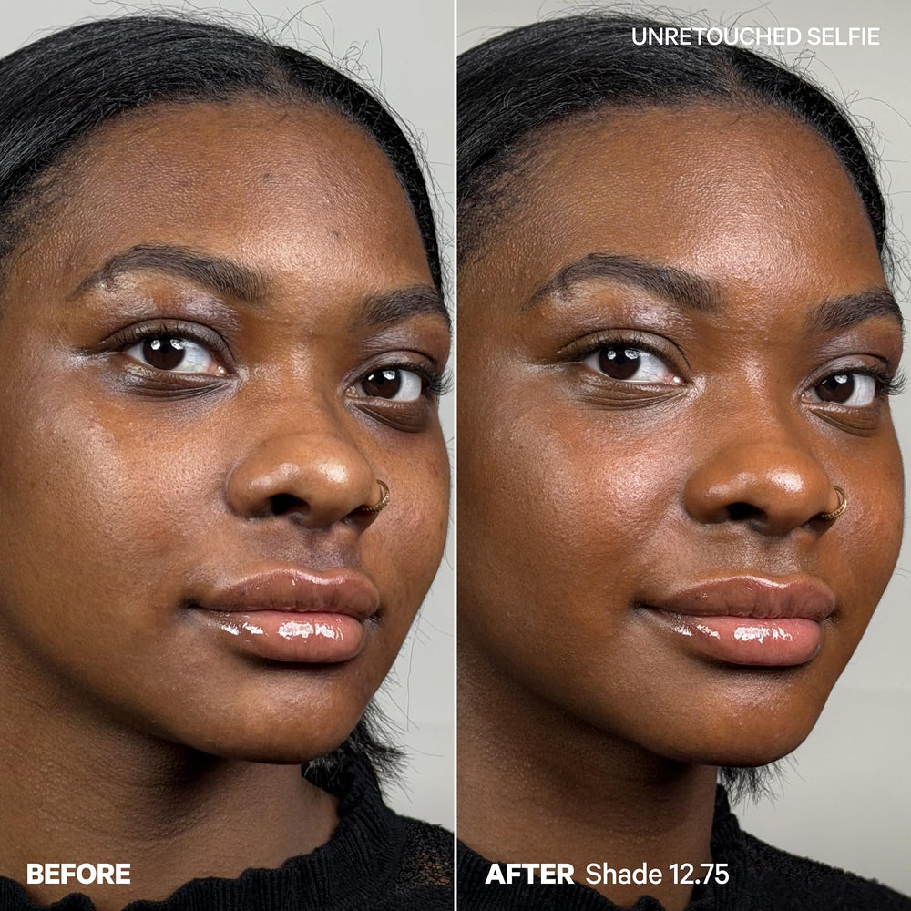 Milk Makeup Hydro Grip Gel Concealer close-up texture shows gel-to-cream finish.