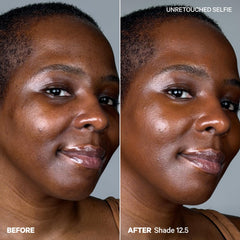Milk Makeup Hydro Grip Gel Concealer closeup with dewy finish.