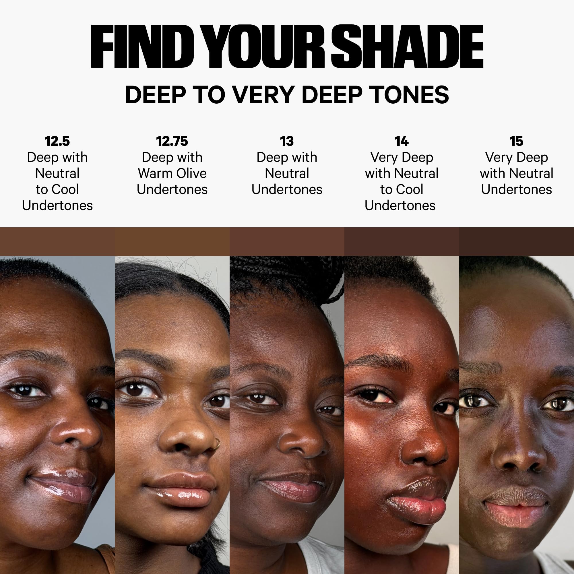 Milk Makeup Hydro Grip Gel Concealer on face for dewy finish.