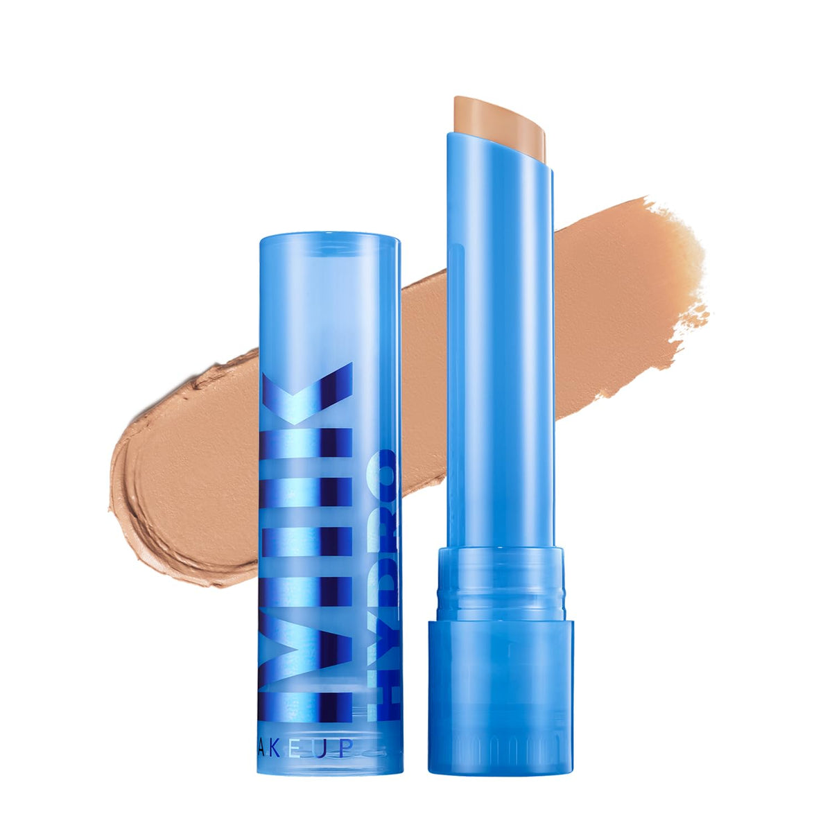 Milk Makeup Hydro Grip Gel Concealer tube close-up for natural coverage.
