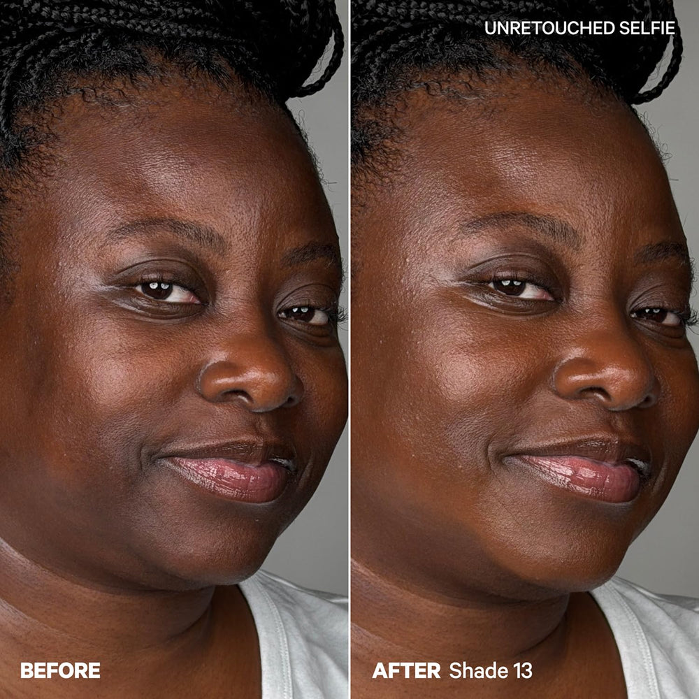 Milk Makeup Hydro Grip Gel Concealer under-eye area application.
