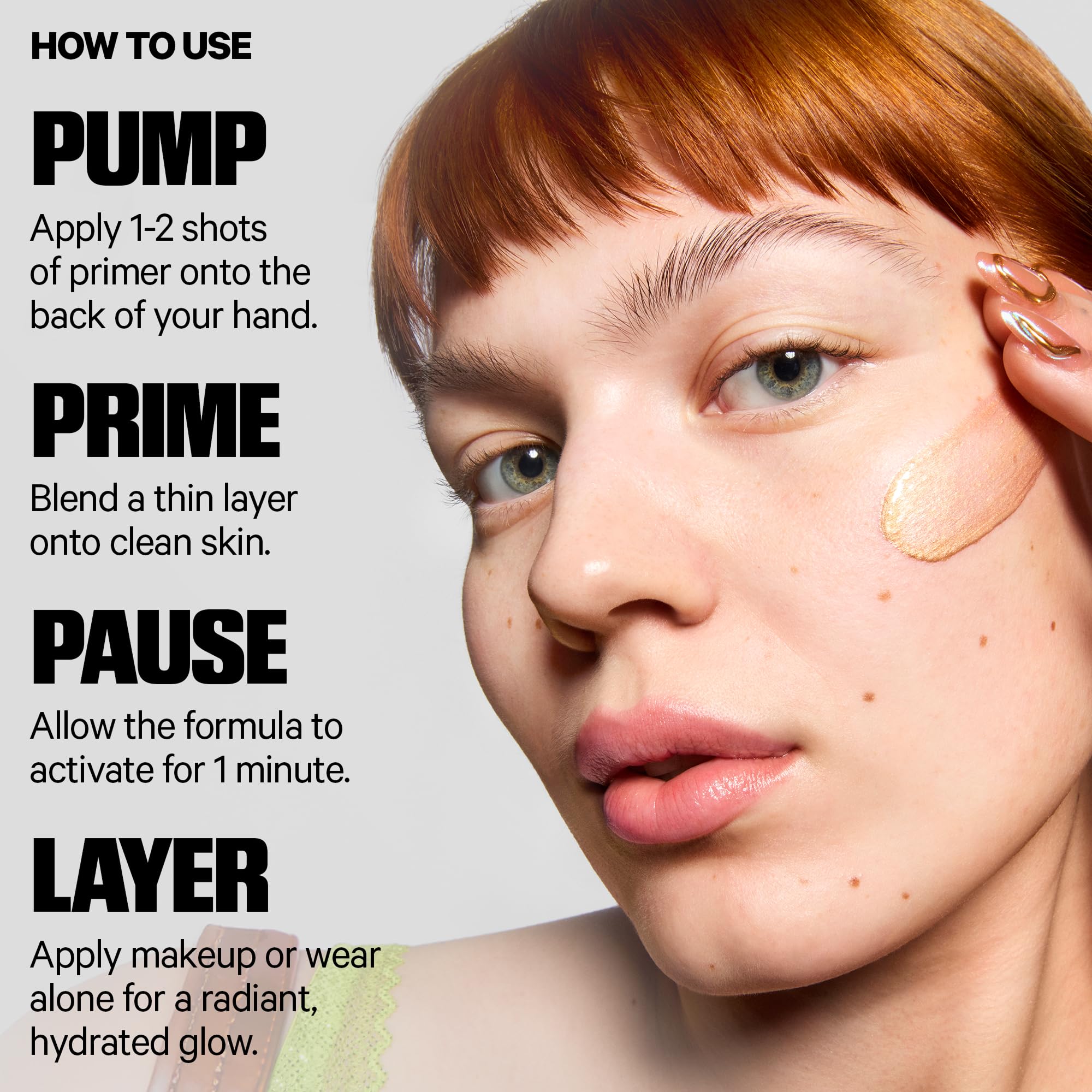 Blue Agave in Milk Makeup Hydro Grip + Glow Primer helps makeup grip