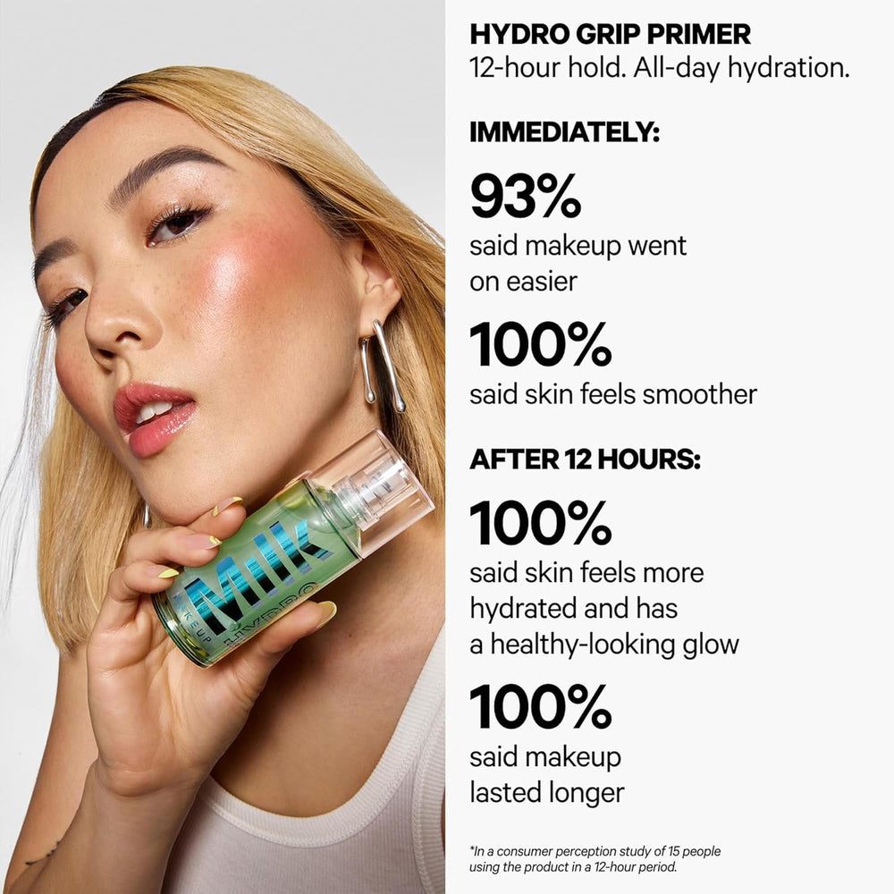 Milk Makeup Hydro Grip Heroes Set packaging showcases travel-friendly duo.