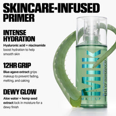 Milk Makeup Hydro Grip Primer blue agave extract helps makeup grip all day.