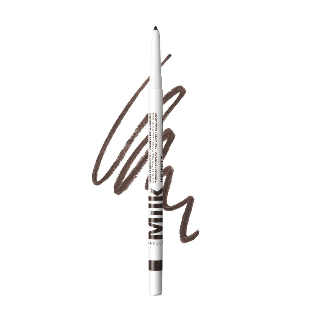 Milk Makeup Infinity Long Wear Eyeliner in brown with twist-up design for precise, long-lasting color.