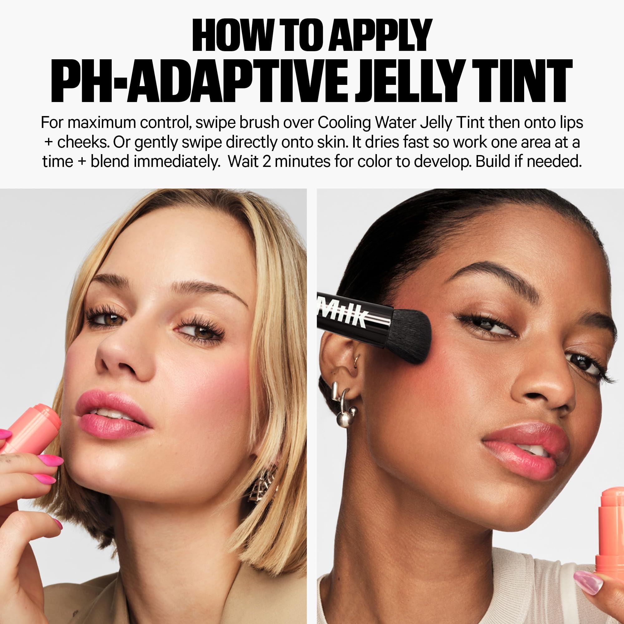 Milk Makeup Jelly Skin Starter Set packaging with full-size products