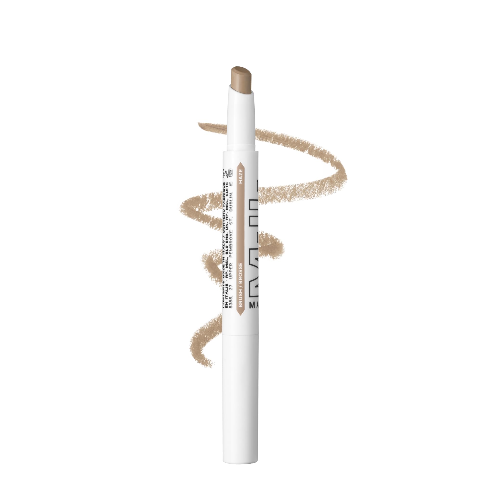 Milk Makeup KUSH Brow Shadow Stick close-up application for precise brow filling