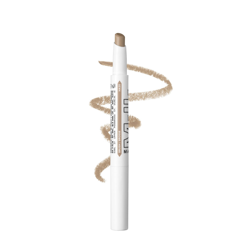 Milk Makeup KUSH Brow Shadow Stick close-up application for precise brow filling