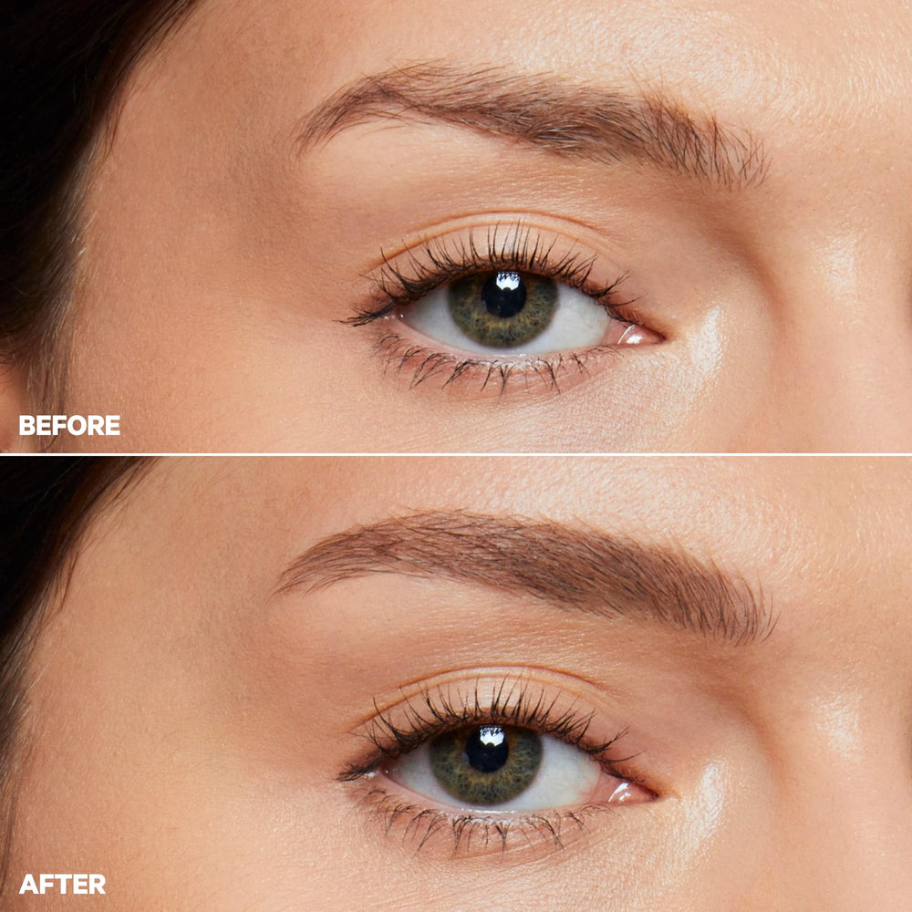 Milk Makeup KUSH Fiber Brow Gel close-up texture with visible fibers
