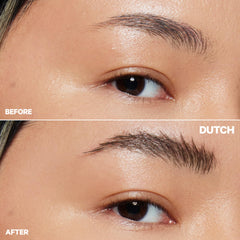Milk Makeup Kush High Roll Brow Tint zorgt voor een vlekvrije, klontervrije finish