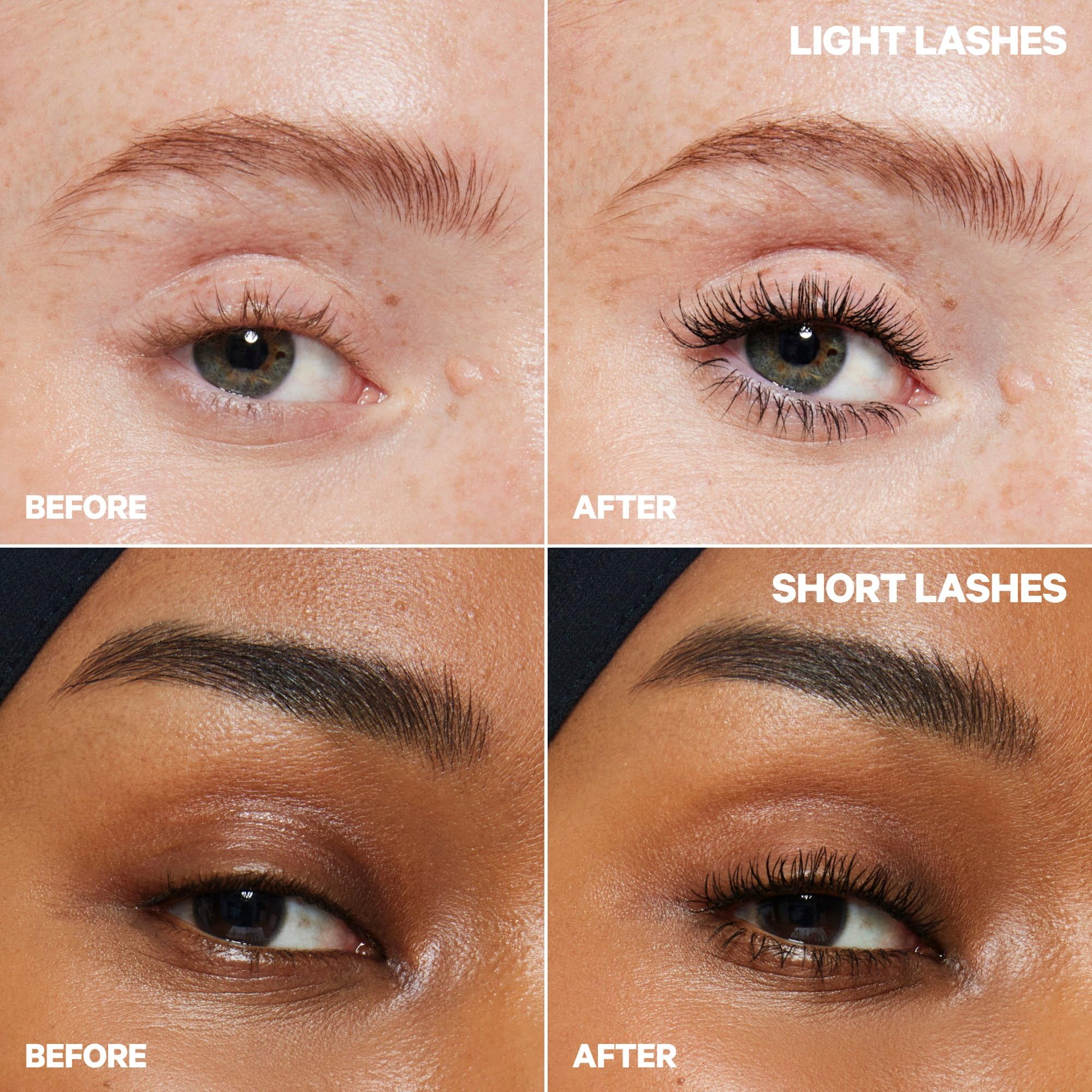 Milk Makeup KUSH High Roll Mascara wiggle at lash base technique