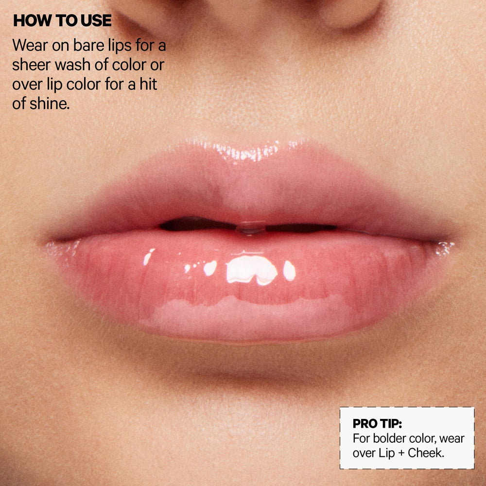 Milk Makeup Kush Lip Oil vegan cruelty-free label signals clean standards.
